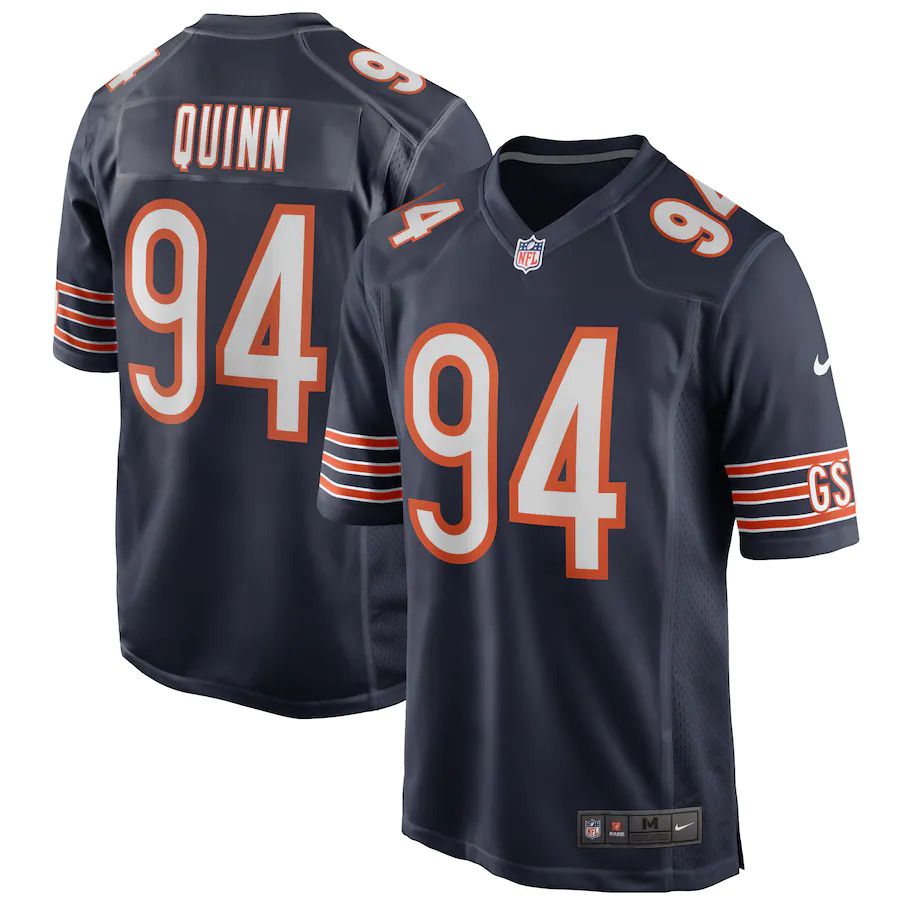 Men Chicago Bears #94 Robert Quinn Nike Navy Game Player NFL Jersey->chicago bears->NFL Jersey